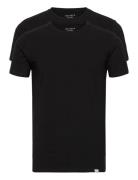 Les Deux Basic T-Shirt - 2-Pack Tops T-Kortærmet Skjorte Black Les Deux