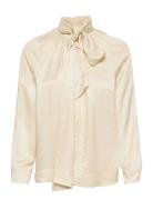 Rodebjer Rorie Tops Shirts Long-sleeved Cream RODEBJER