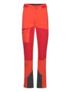 Cecilie Mtn Softshell Pants Energy Red/Red Leaf M Sport Sport Pants Red Bergans