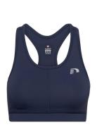 Women Core Athletic Top Sport Bras & Tops Sports Bras - All Blue Newline