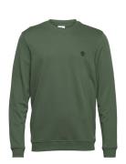 Jbs Of Dk Badge Crew Neck Fsc Tops Sweatshirts & Hoodies Sweatshirts Green JBS Of Denmark