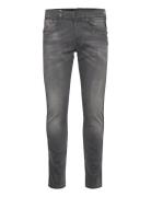 Anbass Trousers Slim White Shades Bottoms Jeans Slim Grey Replay