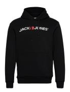 Jjecorp Old Logo Sweat Hood Noos Tops Sweatshirts & Hoodies Hoodies Black Jack & J S