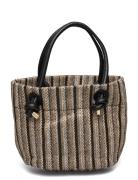 Day Detailed Jute Basket Bags Top Handle Bags Black DAY ET