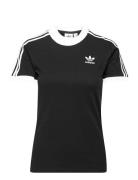 Adicolor Classics 3-Stripes T-Shirt Tops T-shirts & Tops Short-sleeved Black Adidas Originals