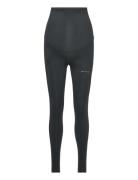 Flattering Maternity Tights Sport Running-training Tights Black Röhnisch