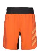 Terrex Agravic Trail Running Shorts Sport Shorts Sport Shorts Orange Adidas Terrex