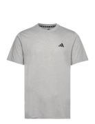 Tr-Es Comf Tee Sport T-Kortærmet Skjorte Grey Adidas Performance