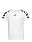 G Tr-Es 3S T Sport T-Kortærmet Skjorte White Adidas Sportswear