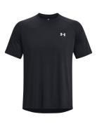 Ua Tech Reflective Ss Sport T-Kortærmet Skjorte Black Under Armour
