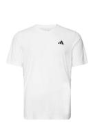 Club Tee Sport T-Kortærmet Skjorte White Adidas Performance