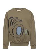 Sgbaptiste Cool Sweatshirt Tops Sweatshirts & Hoodies Sweatshirts Green Soft Gallery