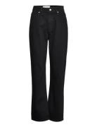 Naomi Twill Trouser 22-02 Bottoms Jeans Straight-regular Black HOLZWEILER