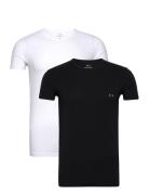 Men's 2-Pack T-Shirt Tops T-Kortærmet Skjorte Multi/patterned Armani Exchange