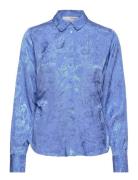 Slfblue Ls Shirt B Tops Shirts Long-sleeved Blue Selected Femme
