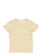 T-Shirt Alvin Tops T-Kortærmet Skjorte Cream Wheat