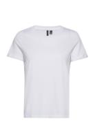 Vmpaula S/S T-Shirt Ga Noos Tops T-shirts & Tops Short-sleeved White Vero Moda