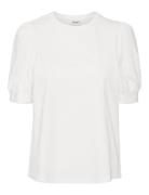 Vmkerry 2/4 O-Neck Top Vma Jrs Tops T-shirts & Tops Short-sleeved White Vero Moda