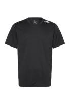D4R Tee Men Tops T-Kortærmet Skjorte Black Adidas Performance