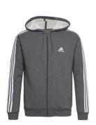M 3S Fl Fz Hd Sport Sweatshirts & Hoodies Hoodies Grey Adidas Sportswear