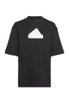 Future Icons Badge Of Sport Boyfriend T-Shirt Tops T-shirts & Tops Short-sleeved Black Adidas Sportswear