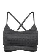 Yga St Aop Bra Sport Bras & Tops Sports Bras - All Black Adidas Performance