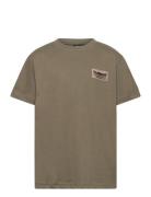 Hmldare T-Shirt S/S Sport T-Kortærmet Skjorte Khaki Green Hummel
