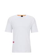 Teesevenflash Tops T-Kortærmet Skjorte White BOSS