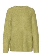 Peachrs Knit Blouse Tops Knitwear Jumpers Khaki Green Résumé