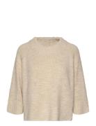 Anya - Refined Boucle Tops Knitwear Jumpers Beige Day Birger Et Mikkelsen