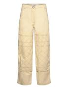Carlos - Canvas Twill Bottoms Trousers Straight Leg Yellow Day Birger Et Mikkelsen