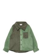 Nmmlasallo Ls Overshirt Tops Shirts Long-sleeved Shirts Green Name It