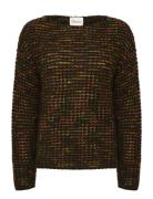 Swanmw Knit Pullover Tops Knitwear Jumpers Multi/patterned My Essential Wardrobe