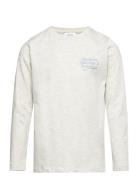 Harajuku Ls T-Shirt Kids Tops T-shirts Long-sleeved T-Skjorte Grey Les Deux