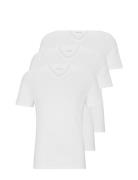 Tshirtvn 3P Classic Tops T-Kortærmet Skjorte White BOSS