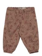 W-Trousers Malou Lined Bottoms Trousers Pink Wheat