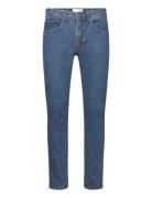 Slhslim Leon172 6009 M. Blue St O Bottoms Jeans Slim Blue Selected Homme