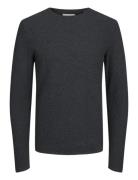 Jprblumiguel Knit Crew Neck Noos Tops Knitwear Round Necks Grey Jack & J S