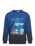 Nmmabrac Sonic Sweat Bru Bfu Tops Sweatshirts & Hoodies Sweatshirts Blue Name It