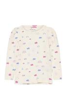 Nmfnonine Slim Ls Top Tops T-shirts Long-sleeved T-Skjorte Multi/patterned Name It