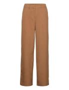 Vmmathilde Mr Tailored Pant D2 Bottoms Trousers Wide Leg Brown Vero Moda