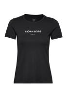 Tee Oana Oana Sport T-shirts & Tops Short-sleeved Black Björn Borg