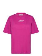 Eira T-Shirt 10379 Tops T-shirts & Tops Short-sleeved Pink Samsøe Samsøe