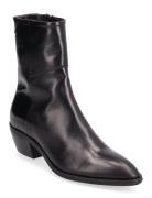 St Broomly Mid Boot Shoes Boots Ankle Boots Ankle Boots With Heel Black GANT