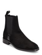 Fayy Chelsea Boot Shoes Boots Ankle Boots Ankle Boots Flat Heel Black GANT