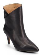 Boot Leather Shoes Boots Ankle Boots Ankle Boots With Heel Black Sofie Schnoor