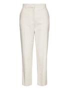 Classic Lady - Tactile Cotton Stuct Bottoms Trousers Suitpants White Day Birger Et Mikkelsen