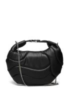 Dagmar Quilt Silky Black Bags Top Handle Bags Black Nunoo