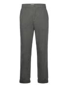 Wide Fit Twill Pants Bottoms Trousers Chinos Grey Lindbergh