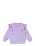 Sgbmelanie L_S Sweatshirt Tops Sweatshirts & Hoodies Sweatshirts Purple Soft Gallery